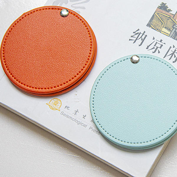 1st Bärbar Mini Makeup Pocket Mirror Sminkspegel Vikning Black