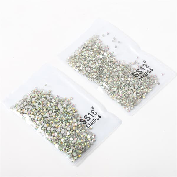 1440 st Crystal Nail Art Stones Flatback Strass för Nail A 1