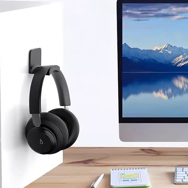 Universal hörlursstativ Spelkontrollhållare Headset Disp black