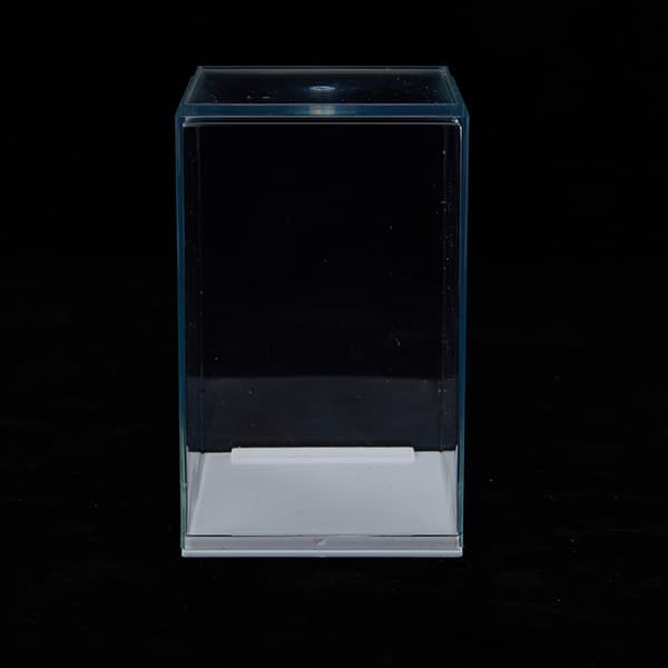 Action Figure Förvaringslåda Tecknad docka Blind Box Display Case D White