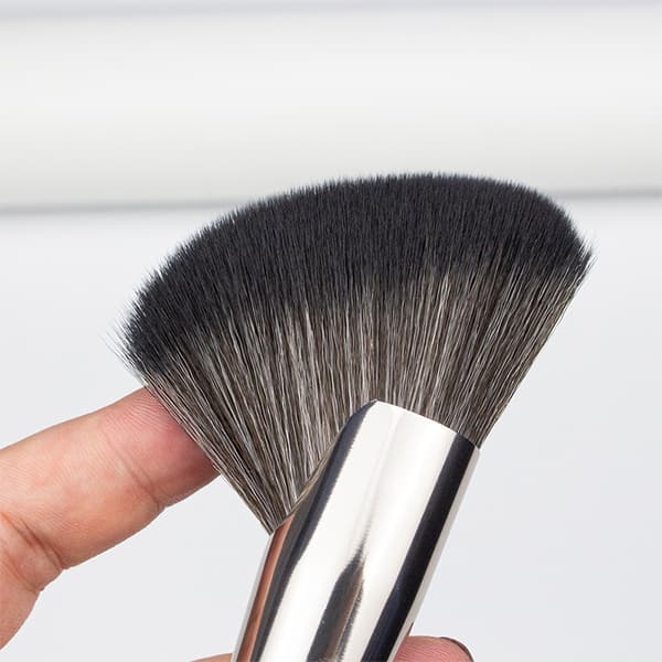 Kosmetisk Powder Brush Makeup Brushes Nose Shadow Brush Face Con White