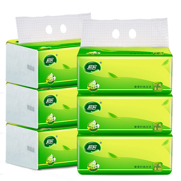 3-pack hushållspapper Toalettpapper Prisvärda ansiktsservetter T