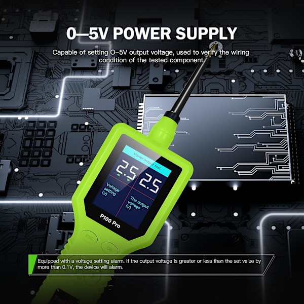 P100 Pro Power Scan Car Electric Circuit Tester Probe Car Diagnosis 12v 24v Battery Tester Automotive Diagnostic Tool P100 PRO