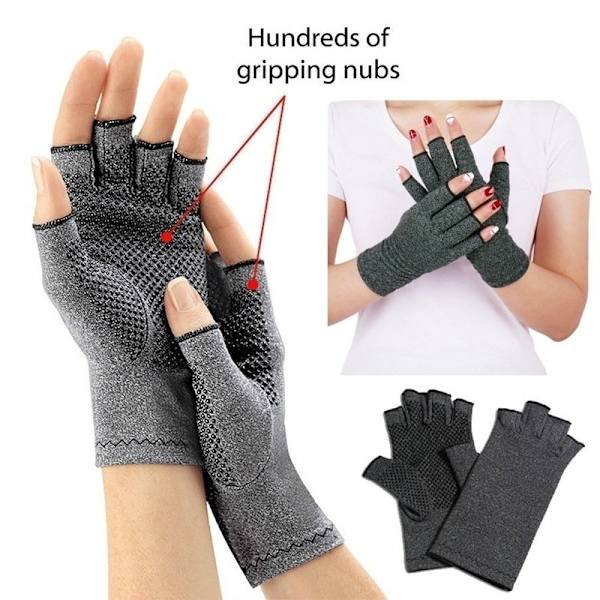Blue outlet fingerless gloves