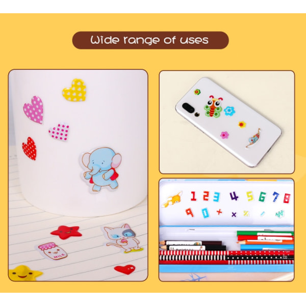 Kids Stickers 40 20 Different Sheets 3d Puffy Bulk Stickers For