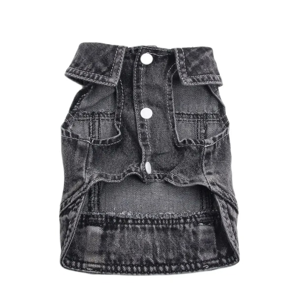 Pets Dogs Jeans Coat Jacket Towable Denim Vest Cat Puppy Spring/Autumn Clothes Apparel cc Blue XL