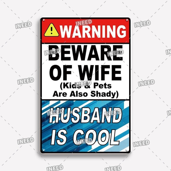 Tin Sign Warning Slogan Plate Retro Vintage Plaque Metal Plate Keep Out Aviso Camera For Yard Street Home Door Wall Decor Gift 31140 20x30cm