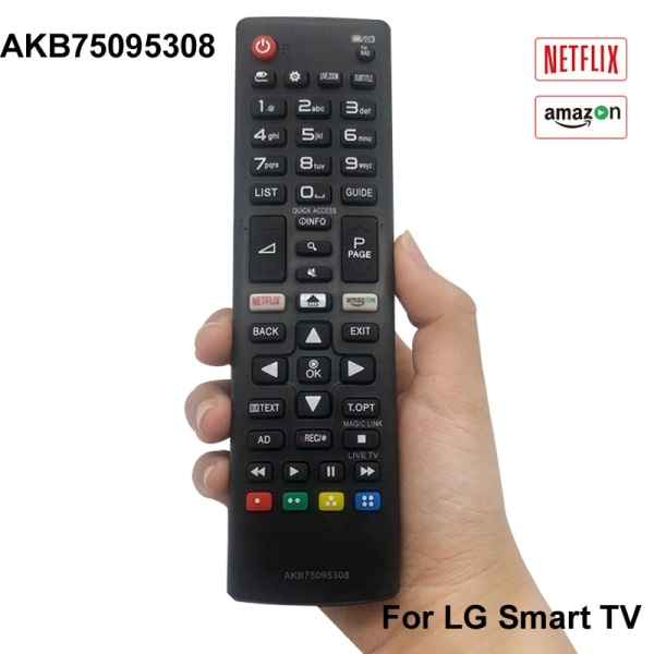 Universal TV Remote Control AKB75095308 For LG Smart TV Netflix 43UJ6309 49UJ6309 60UJ6309 65UJ6309 43LJ614V 43UJ6307 55UJ6307 6