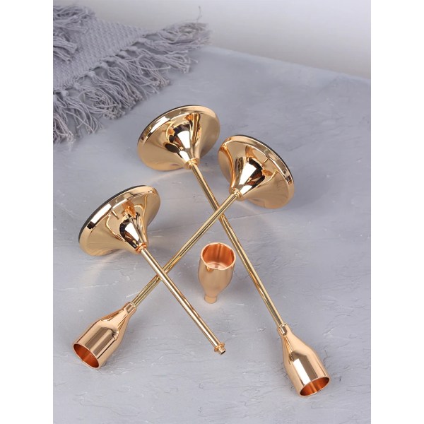 3Pcs/Set European style Metal Candle Holders Candlestick Fashion Wedding Table Candle Stand Exquisite Candlestick Christmas Tabl Golden L