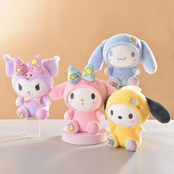 25Cm Anime d Toys Kawaii Kuromi Mymelody Cinnamorol Plush Soft Stuffed Animals Doll Plushie Pillow Xmas Gift Decor B 25CM