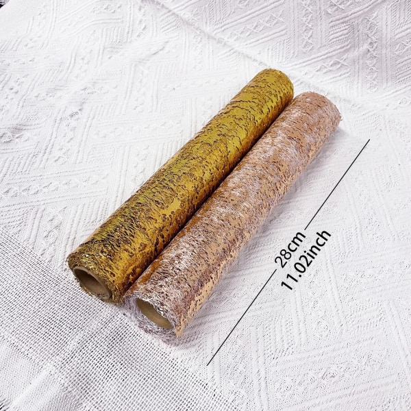 Golden Table Runner Wedding Decoration Gold Table Runner Party Goldfoil Mesh Rose Silver Sequin Thin Roll Dining Tablecloth Green 28x1000cm