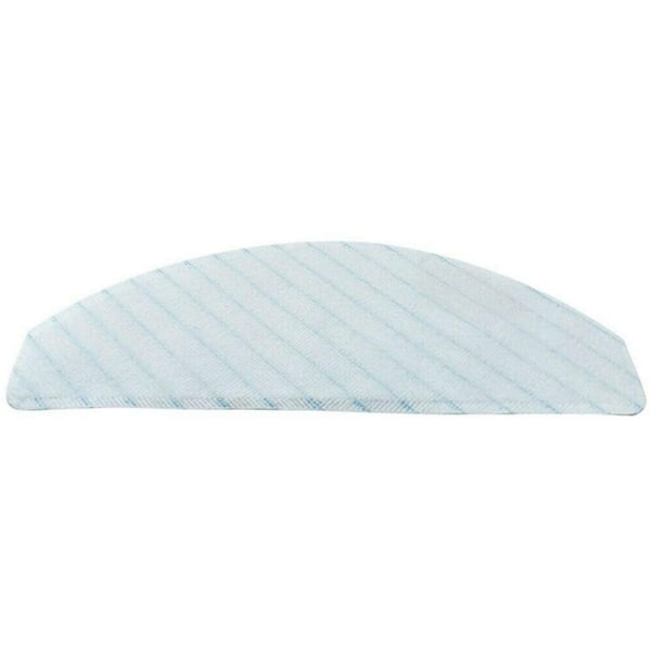 50Pcs Disposable Strong Rag Mop Cloths Pads for Ecovacs Deebot OZMO T8 AIVI T8 Max T9 Power/Max Vacuum Cleaner Parts Blue white