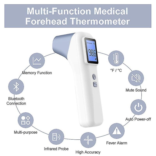 Digital Thermometer Non Contact Infrared Forehead Thermometer