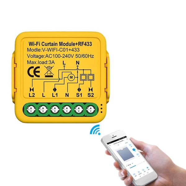 Universal Wireless Remote Control Switches AC100-240V Relays Receiver Modules