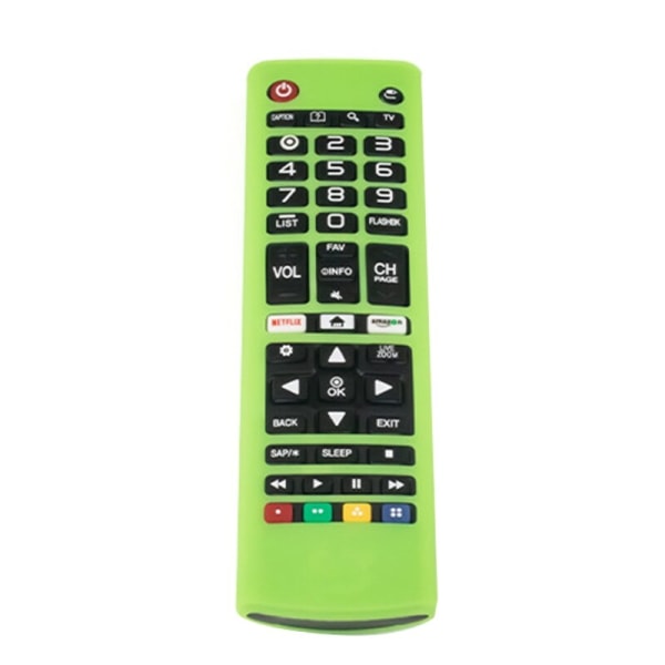 Remote Control Case Silicone Cover for LG AKB74915305 AKB75095307 AKB75375604 R9CB Green