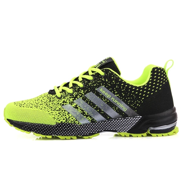 Men's and women's flats fashion casual sneakers couple walking shoes plus size breathable fitness running shoes men shoes Beige 38