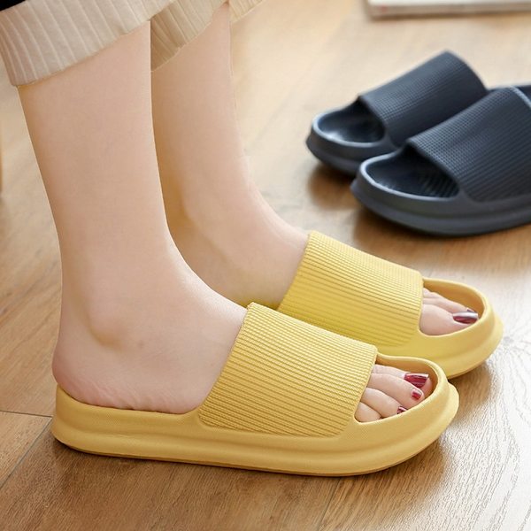 Thick Platform Bathroom Home Slippers Women 2023 Summer Fashion