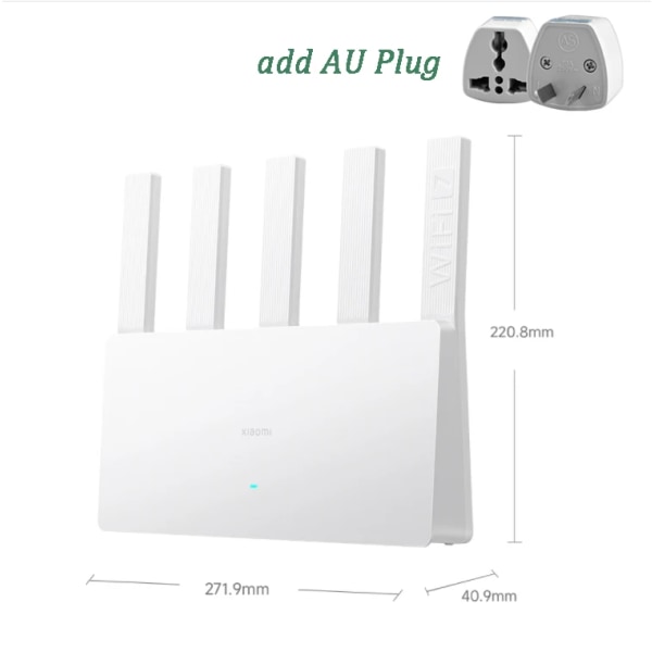 Router BE5000 WiFi 7 5011Mbps 2.4G/2.5GHz Network Port 512MB Memory Dual Broadband Access Network Security Protection CN add AU Plug