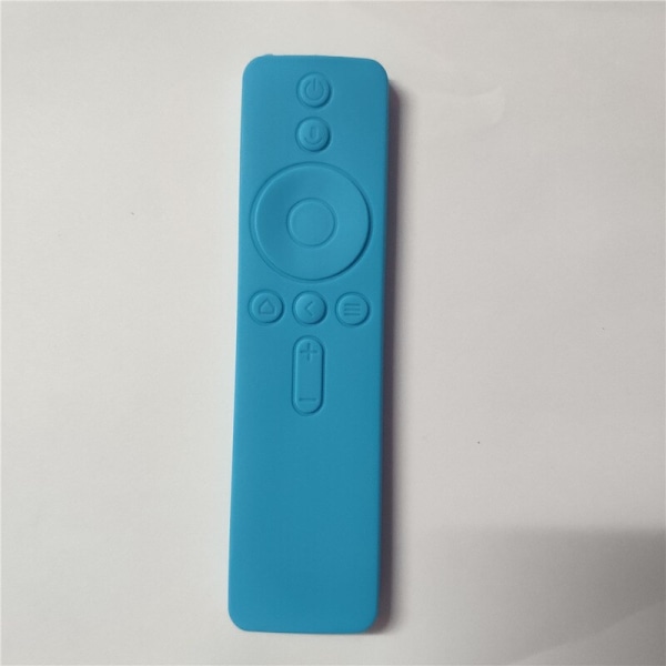 1pc Voice Remote Control Cover Case for Xiaomi 4A Soft Silicone Protective Sleeve Case Rubber Cover for Mi 4A Remote Blue