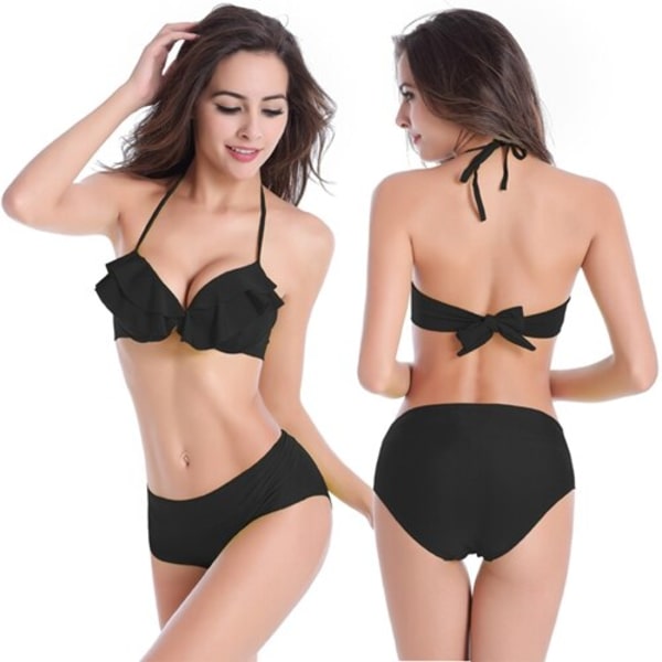 Black bikini bathing suit deals