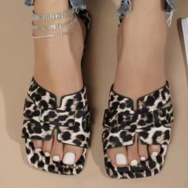 Luxury Summer Slippers Women Flat Outdoor Trend Beach Sandals Female Flip Flops Design Slides Shoes Woman 2024 Big Size 43 Deep Purple 37