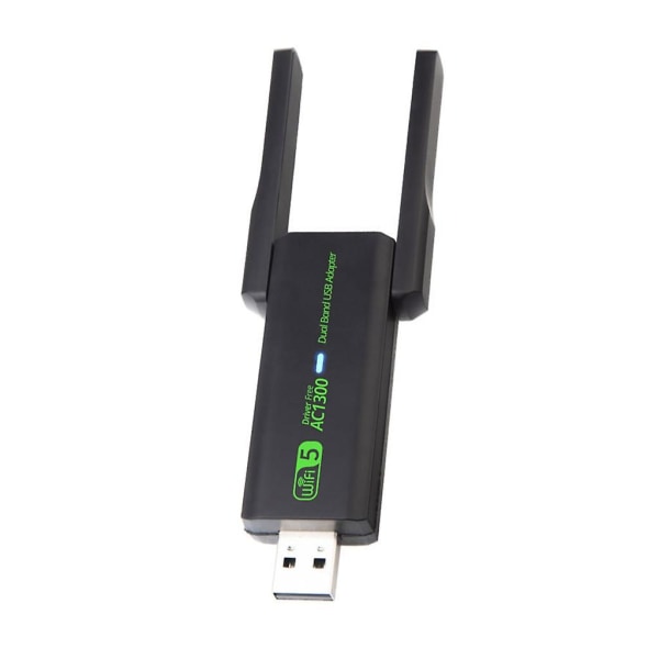 1300 Mbps USB WiFi-adapter för stationära bärbara datorer 5Ghz 2.4Ghz dubbelbandsdonglar