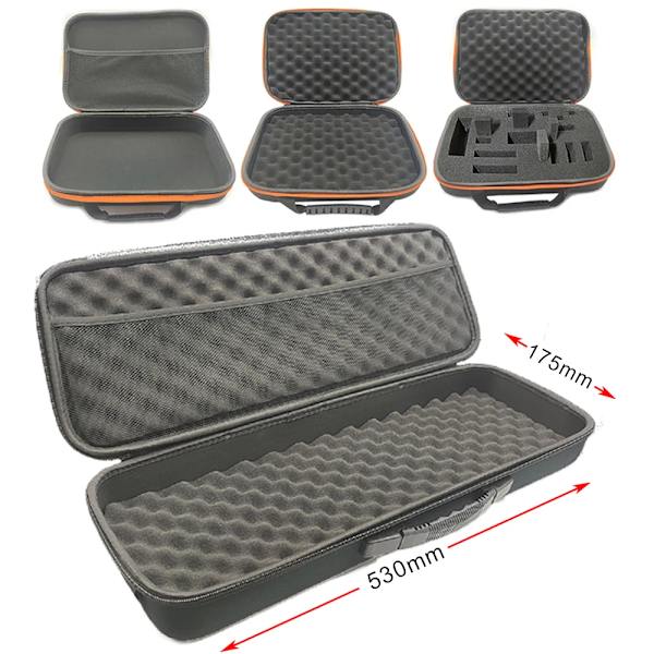 Tools Storage Box DIY Foam Camera Lens Shockproof Bag Travel Tool Box Outdoor EVA Zipper Fishing Case Electric Accessories No.8 2 layers