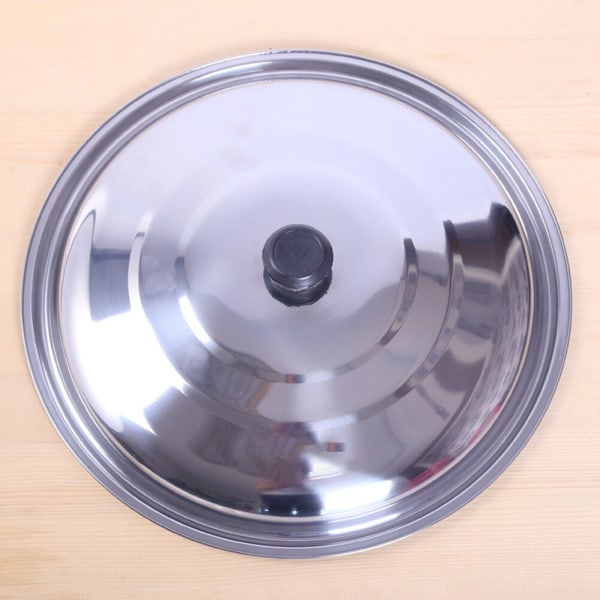 32/34/36/38/ Stainless Steel Pot Cover Lid Saucepan Wok Frying Milk Pan Lids Household Home Cookware Parts 40cm