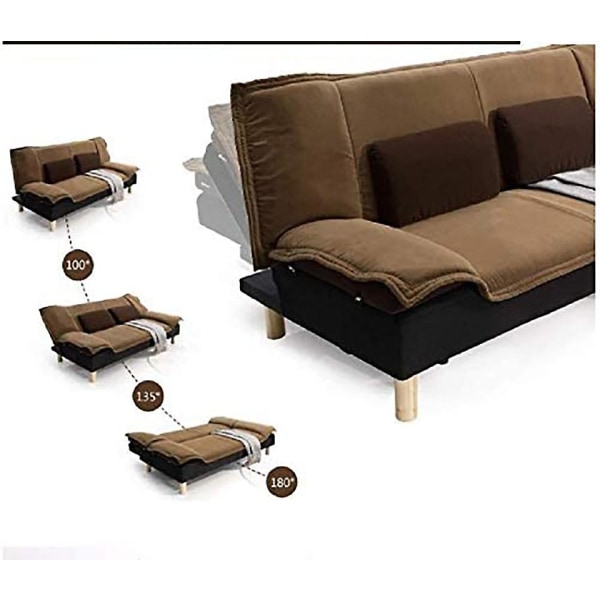 [2 Pack] Folding Bed Lift Hinge 3 Position Angle Mechanism Lazy Sofa Bracket Self-Locking Hinge Furniture Accessories (Black)