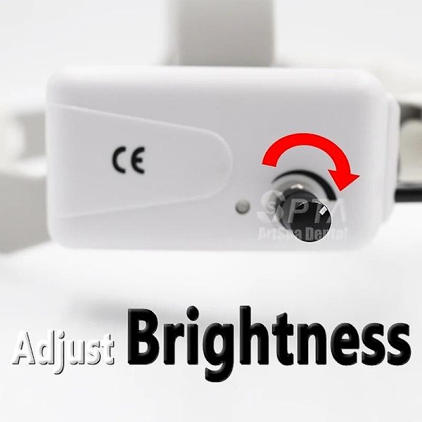 5W Focusing Headlight With Medical ENT Loupe Binocular Magnifier 2.5X 3.5X Optical Surgical Type With High Quality Magnification headlight with 2.5X EU