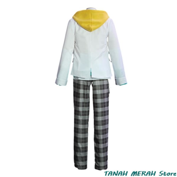 Anime  Kyo Kaneko Cosplay Costume Nijisanji VTuber ILUNA Wig Daily JK Uniform Coat Man Woman Carnival uit Beige S