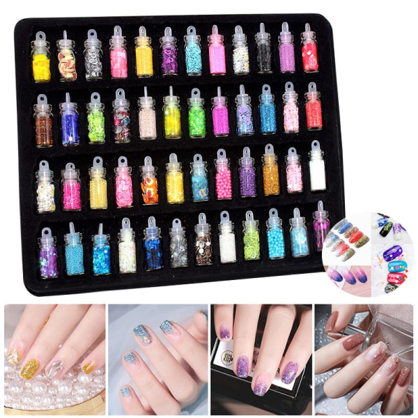 Poly Nail Gel Kit Professional Nail Set With 54/36/6W UV Lamp Acrylic Extension Gel Nail Polish All For Manicure Gel Tools Set Dark Grey