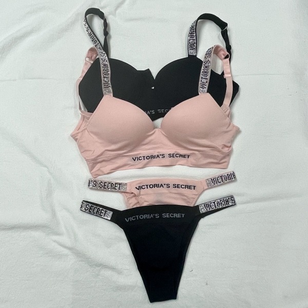 2 Pièces Victoria's Secret Comfort Plus Size Lingerie Ensemble