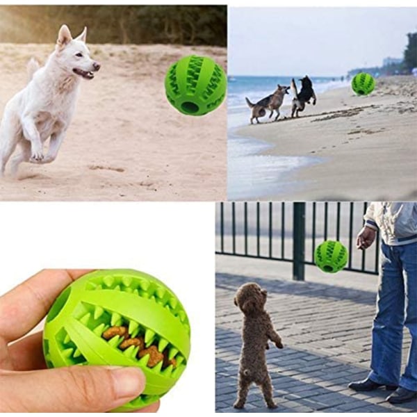 Blue rubber store dog toy