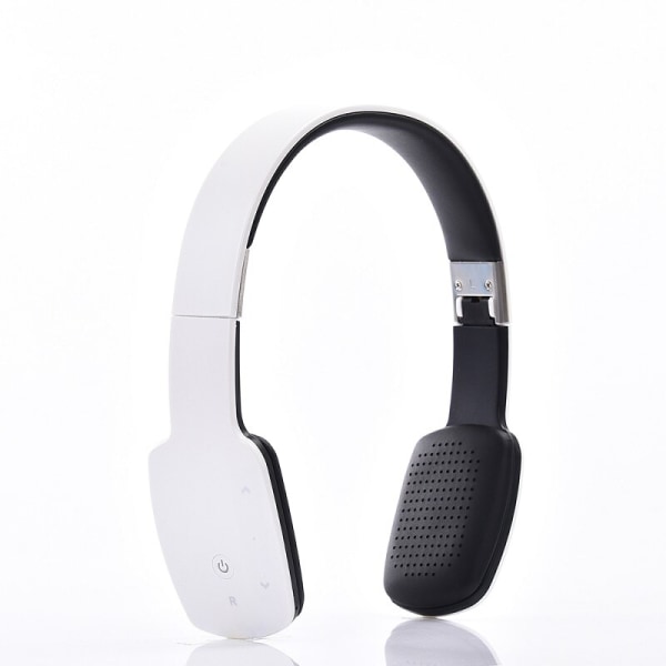 Bluetooth Wireless Headphone Foldable Headset Sports Stereo Headphone Handsfree Bluetooth White