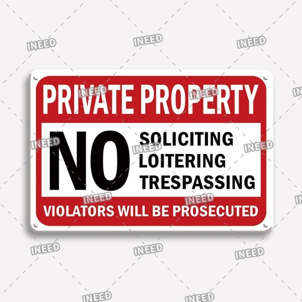 Tin Sign Warning Slogan Plate Retro Vintage Plaque Metal Plate Keep Out Aviso Camera For Yard Street Home Door Wall Decor Gift 31117 20x30cm