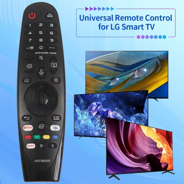 MR20GA AKB75855501 Magic Remote Control For LGTV AN-MR650A AN-MR18BA AN-MR19BA For Rx ZX WX Series Controller NO VOICE NO MOUSE Black