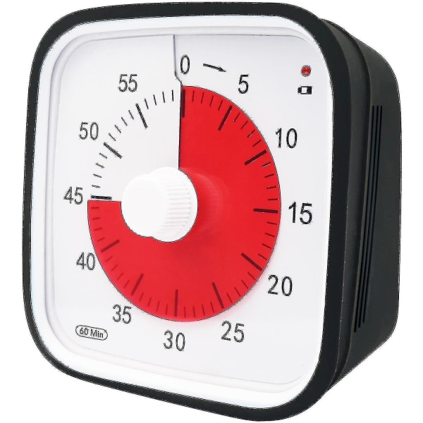 Visual Countdown Timer, Oversize Classroom Visual Timer For Kids And Adults, Durable Mechanical Kitchen Timer Clock