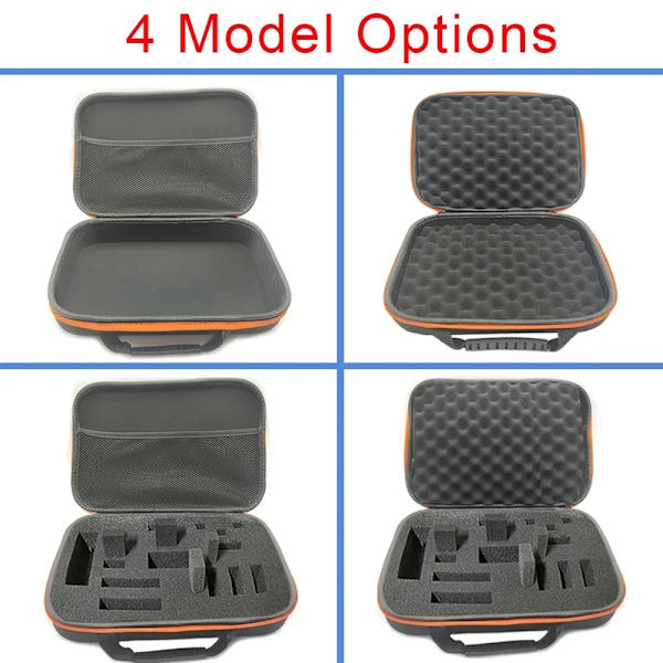 Tools Storage Box DIY Foam Camera Lens Shockproof Bag Travel Tool Box Outdoor EVA Zipper Fishing Case Electric Accessories No.8 2 layers