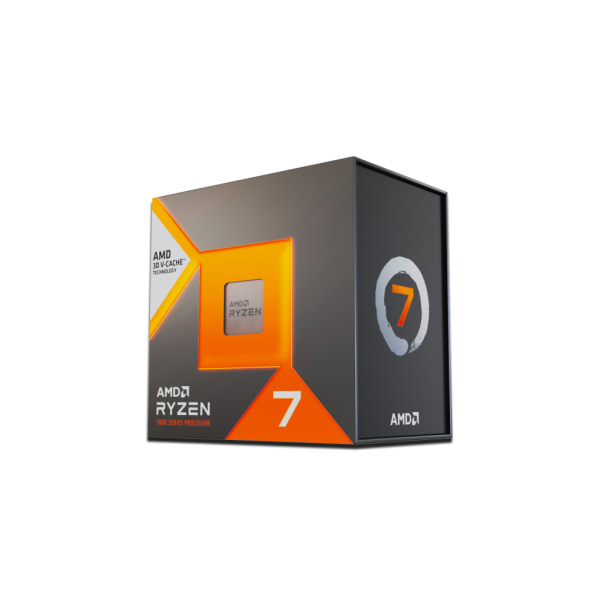 AMD CPU Ryzen 7 7800X3D 4.2GHz 8 kärnor AM5