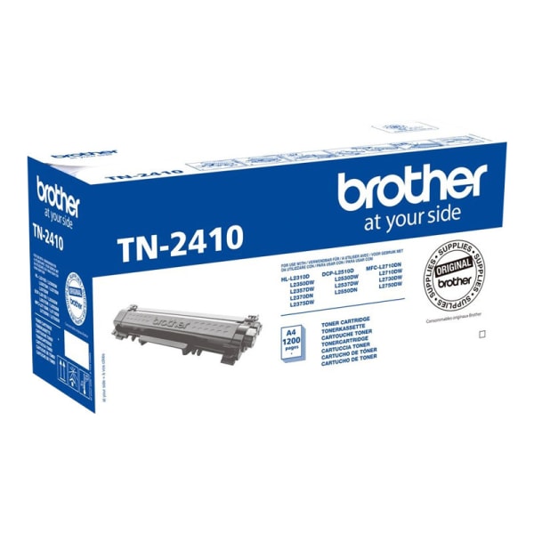 Brother TN2410 Toner Svart1200 sidor Original