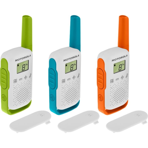 Motorola Talkabout T42 walkie talkie 3-pack