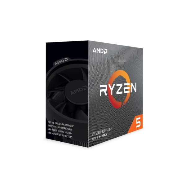 AMD CPU Ryzen 5 3600 3.6GHz 6 kärnor AM4 4dd6 | Fyndiq