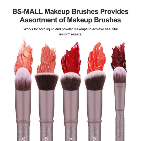 BS31 - BS-MALL 18 st. exklusiva Make-up / sminkborstar av Bästa