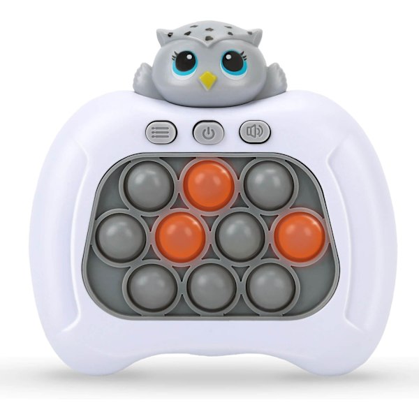 Owl Pop It Game - Pop It Pro Light Up Game Quick Push Fidget Spel