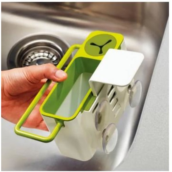 Vaskhållare för disktrasa och diskborste Grön