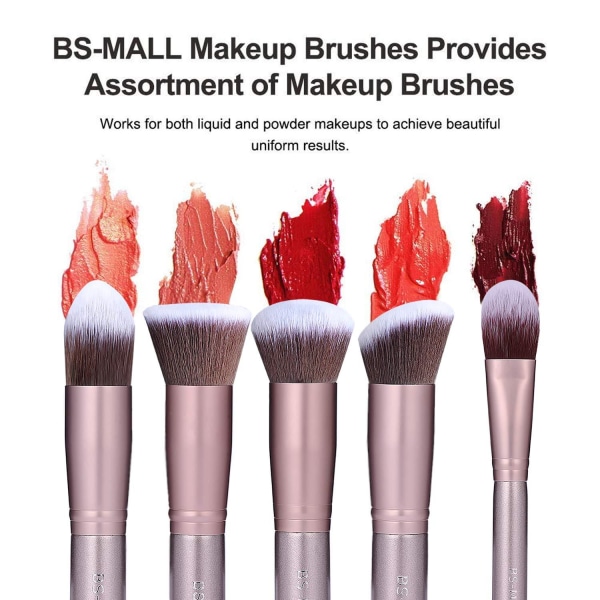 BS31 - BS-MALL 18 st. exklusiva Make-up / sminkborstar av Bästa