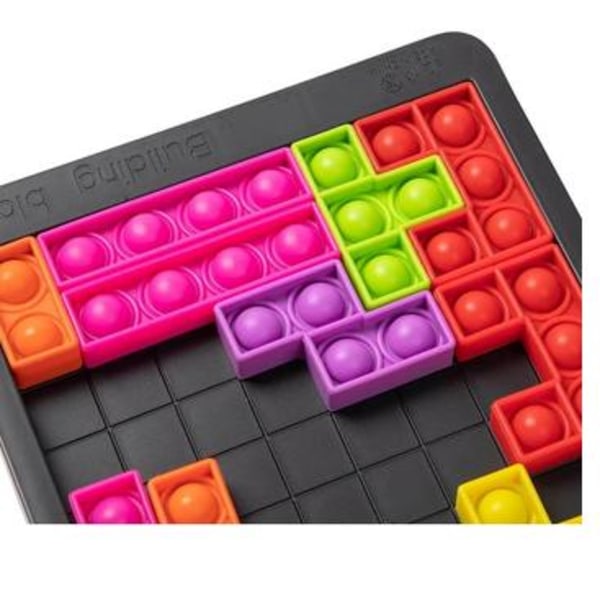 Building Block Pop it pussel - Popit puzzle game