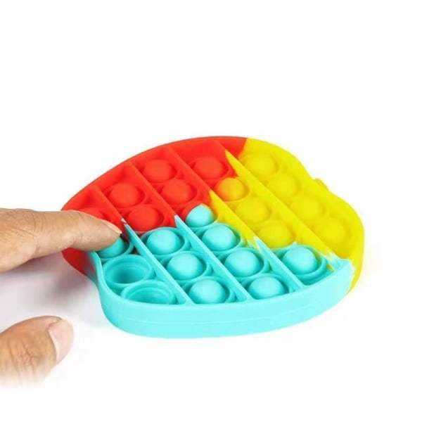 Pop It Fidget Toy Original - Rainbow Apple multifärg one size