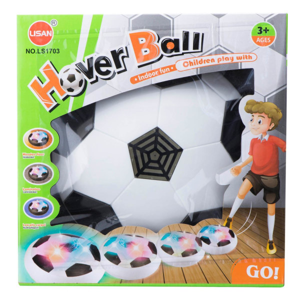 Air Power Hover-fotboll inomhus med LED-ljus